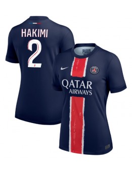 Billige Paris Saint-Germain Achraf Hakimi #2 Hjemmedrakt Dame 2024-25 Kortermet